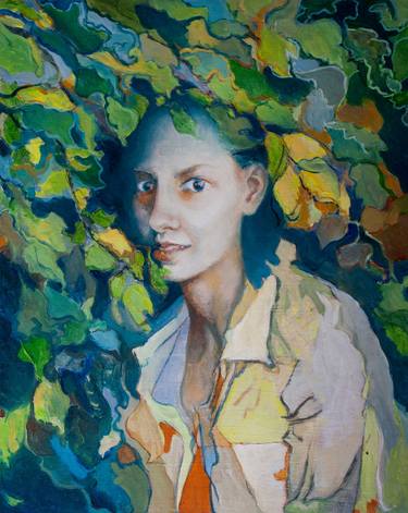 Original Figurative Portrait Paintings by Kama Czechowska
