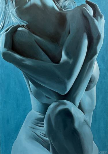 Original Figurative Women Paintings by Wes Coke