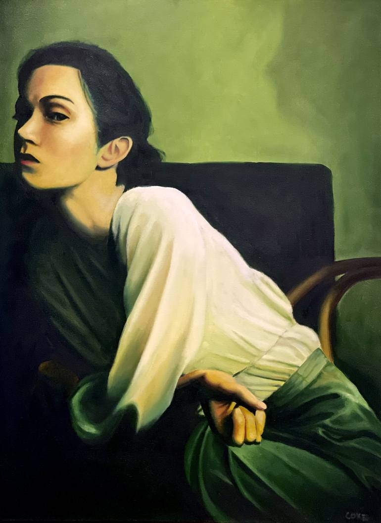 Original Contemporary Women Paintings by Wes Coke
