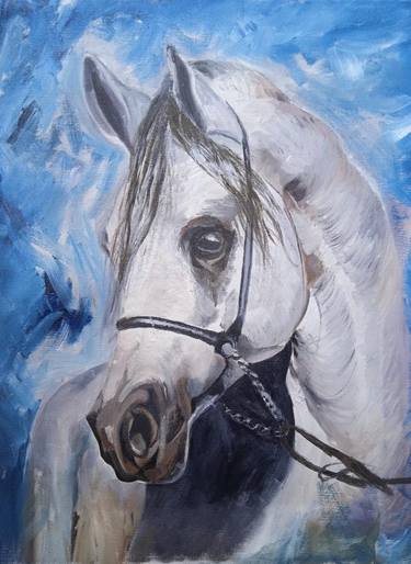 Print of Impressionism Horse Paintings by Oriental Empyrean - The Art Gallery