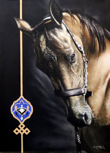 Original Realism Horse Paintings by Oriental Empyrean - The Art Gallery