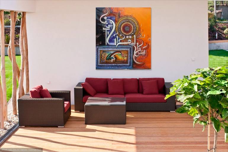 Original Realism Calligraphy Painting by Oriental Empyrean  - The Art Gallery