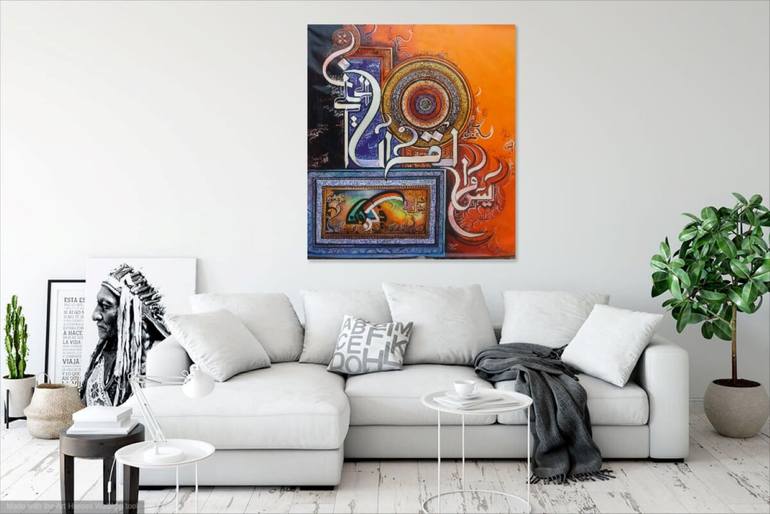 Original Realism Calligraphy Painting by Oriental Empyrean  - The Art Gallery
