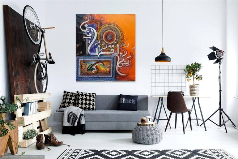 Original Realism Calligraphy Painting by Oriental Empyrean  - The Art Gallery