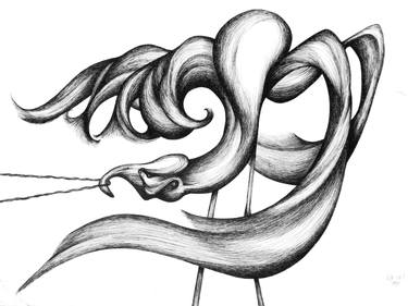 Print of Surrealism Animal Drawings by Red Tweny