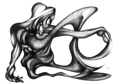 Print of Surrealism Body Drawings by Red Tweny