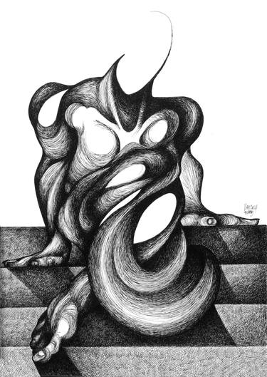 Print of Dada Body Drawings by Red Tweny