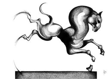 Print of Dada Animal Drawings by Red Tweny