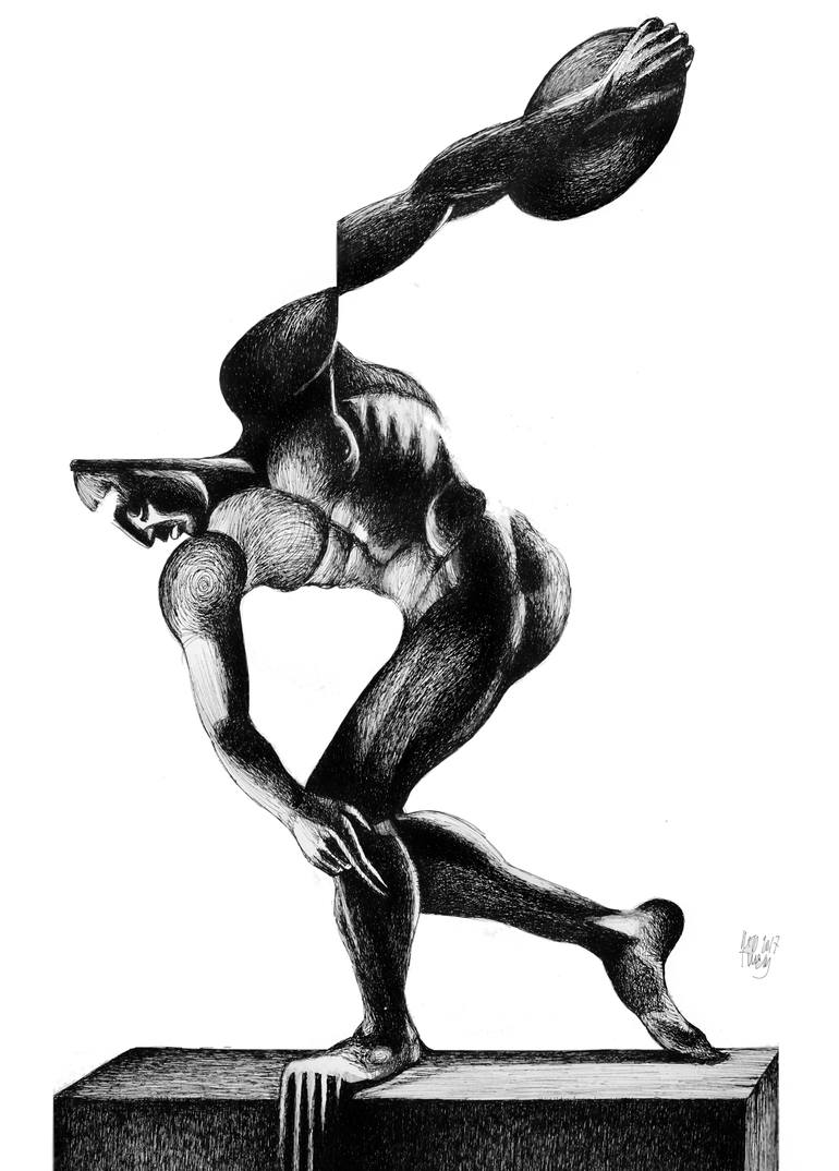 discobolus drawing