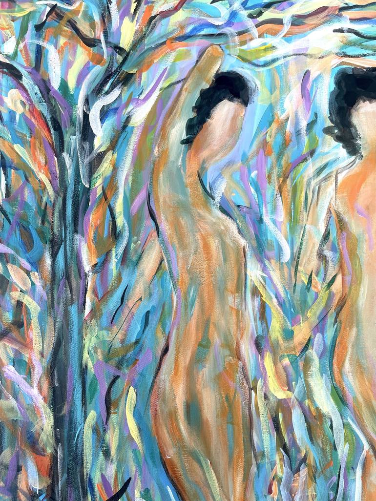 Original Abstract Nude Painting by Pooja Verma