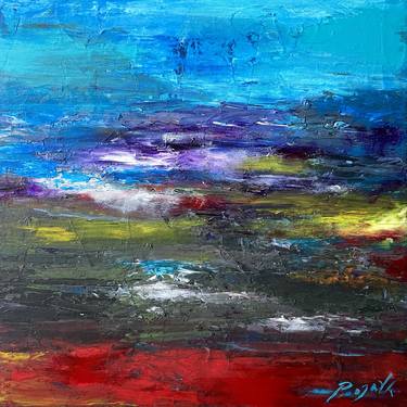 Original Abstract Seascape Paintings by Pooja Verma