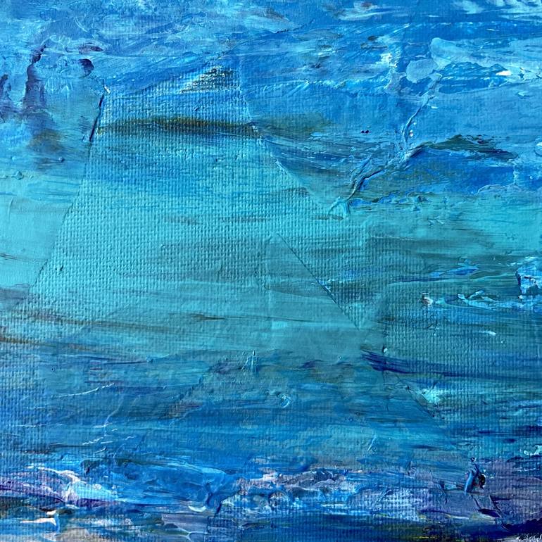 Original Abstract Seascape Painting by Pooja Verma