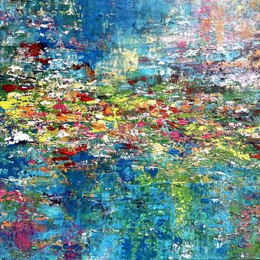Original Abstract Landscape Paintings by Pooja Verma
