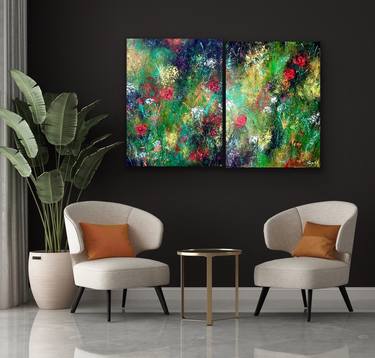 Print of Abstract Garden Paintings by Pooja Verma