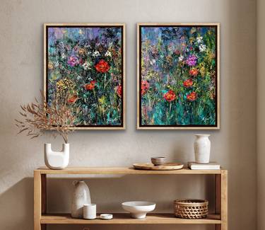 Print of Impressionism Garden Paintings by Pooja Verma