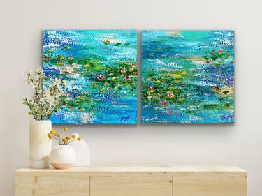Original Abstract Nature Paintings by Pooja Verma