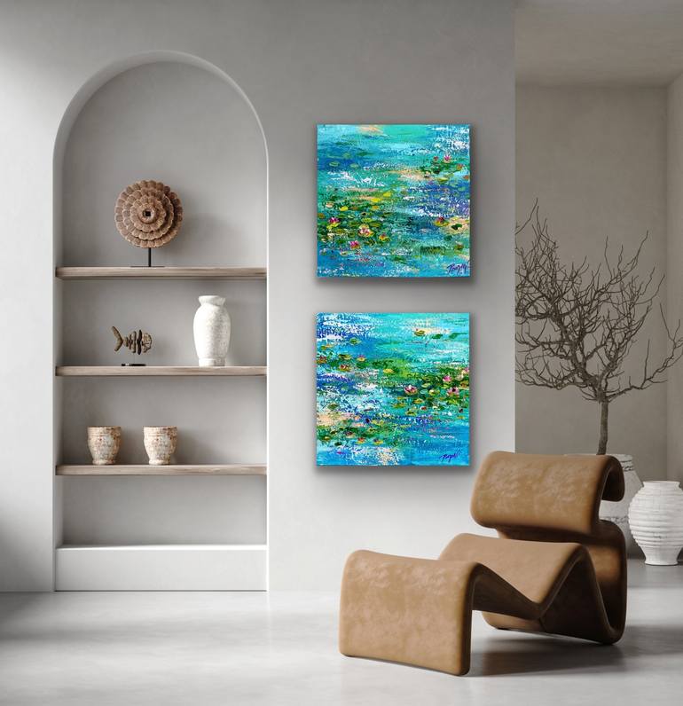 Original Abstract Nature Painting by Pooja Verma