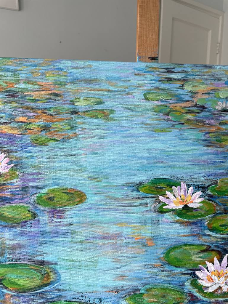 Original Impressionism Nature Painting by Pooja Verma