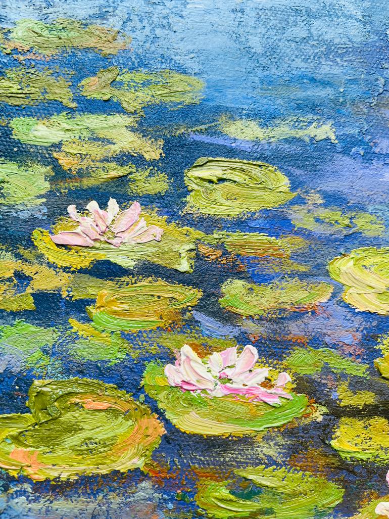 Original Abstract Garden Painting by Pooja Verma