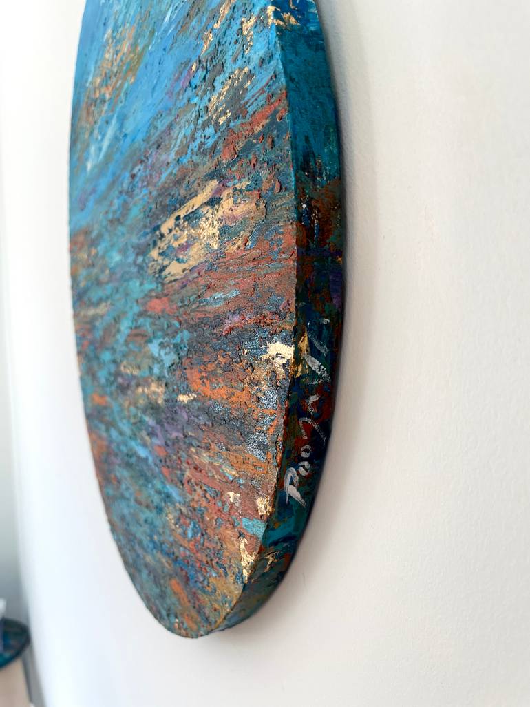 Original Abstract Landscape Painting by Pooja Verma