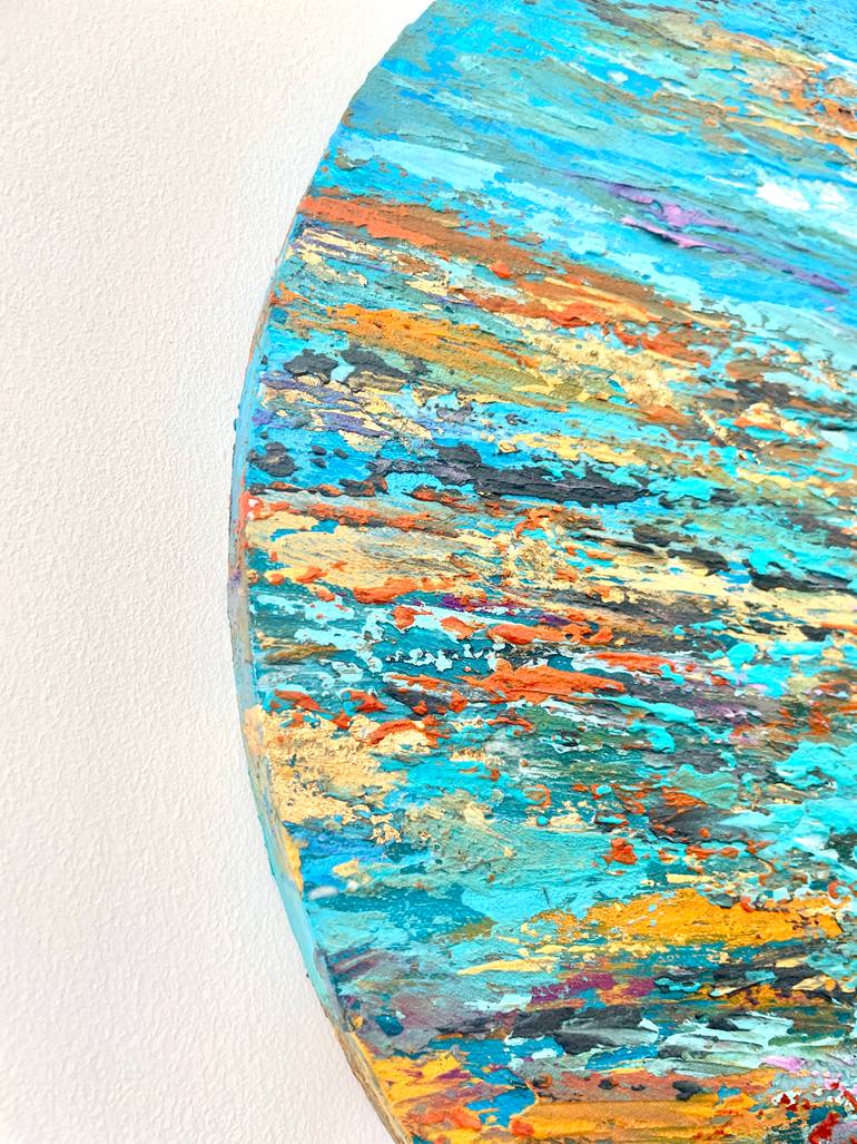 Original Abstract Landscape Painting by Pooja Verma