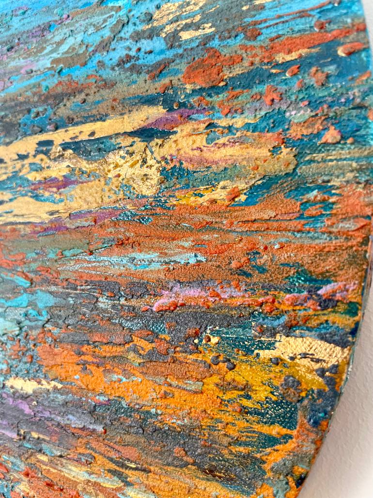 Original Abstract Landscape Painting by Pooja Verma