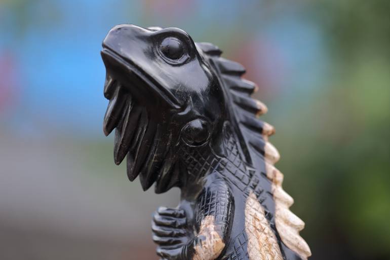 Original Art Deco Animal Sculpture by Batu Air