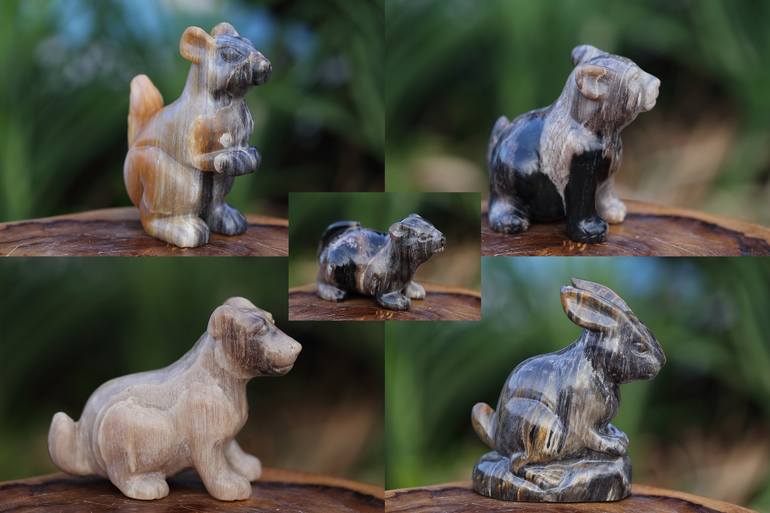 Original Figurative Animal Sculpture by Batu Air