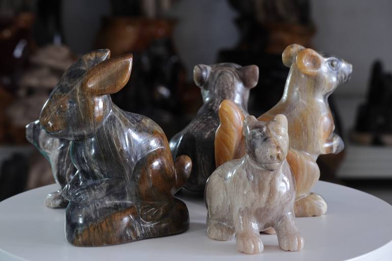 Original Figurative Animal Sculpture by Batu Air