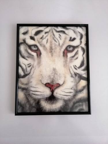 Wool painting "Tiger" thumb