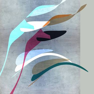Print of Abstract Geometric Printmaking by Gad Laniado