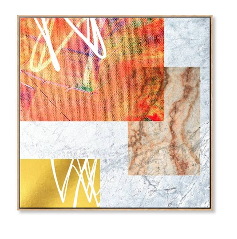Original Geometric Abstract Printmaking by Gad Laniado
