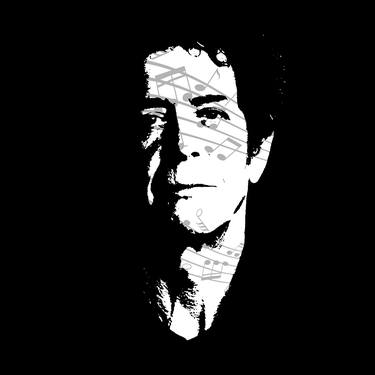 Lou Reed Pop Art Portrait 2 thumb