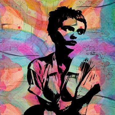 Jean Seberg Pop Art Portrait 1 thumb