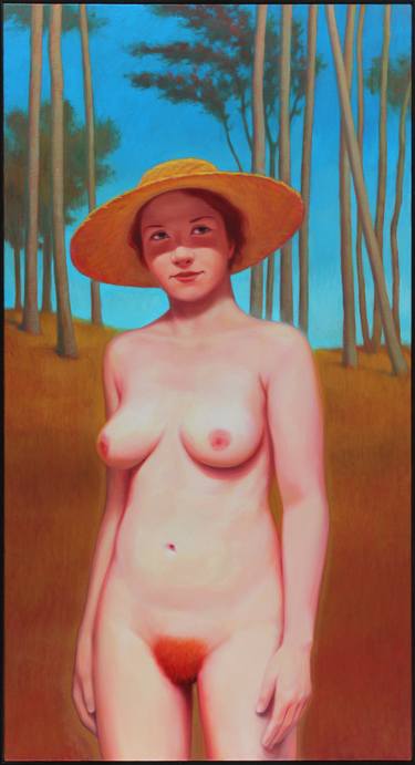 Original Figurative Nude Paintings by Andreas M Wiese