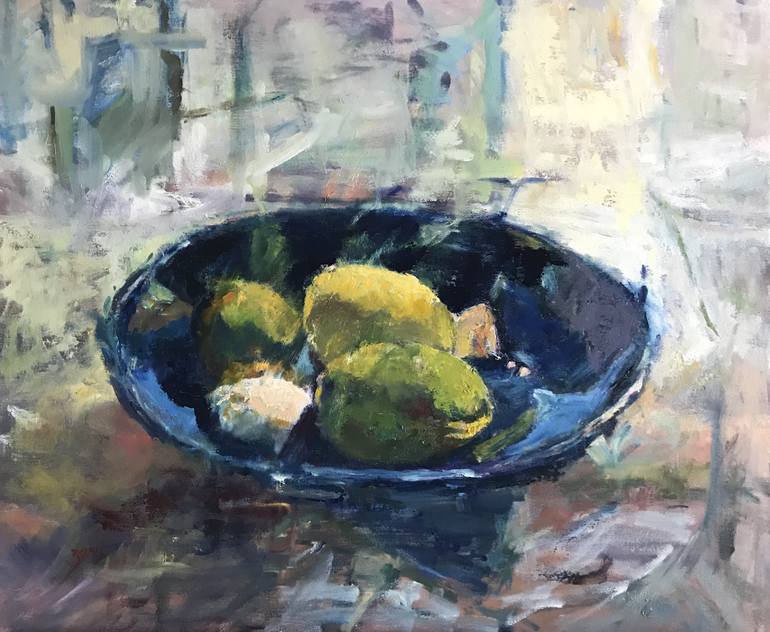 painterly still life