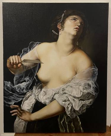 copy “Lucretia” Artemisia Gentileschi thumb