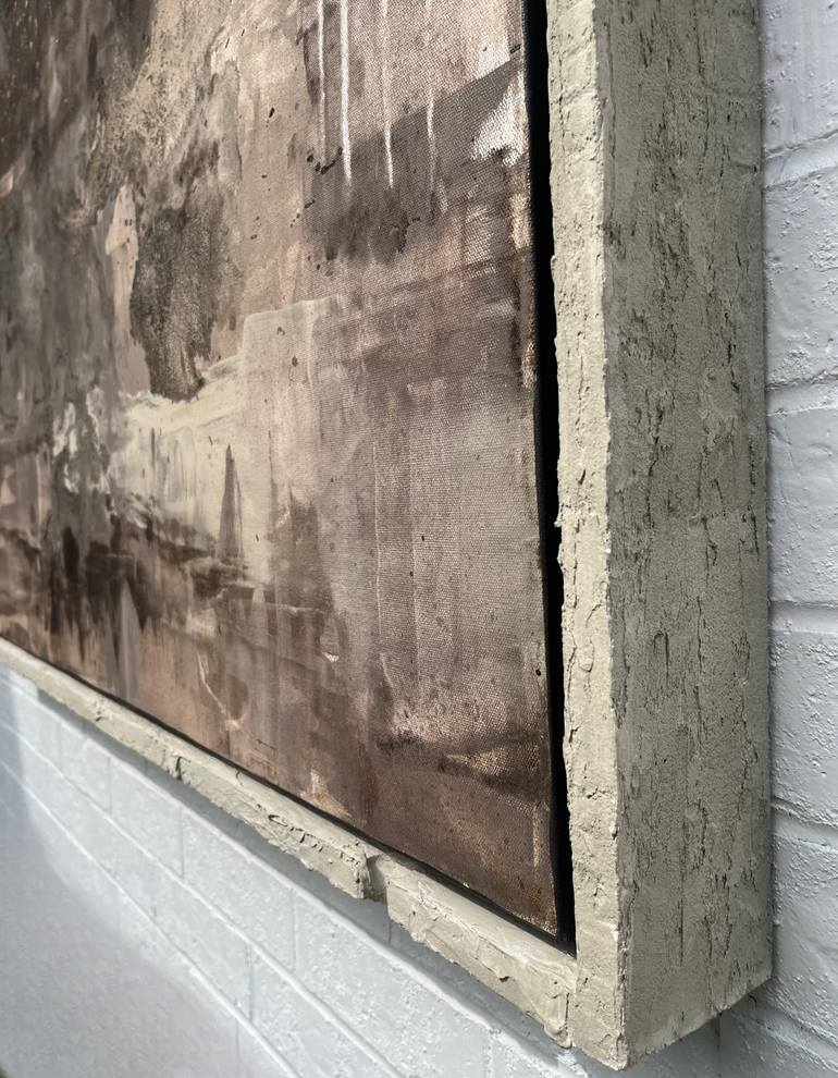 Original Abstract Expressionism Abstract Mixed Media by Visceral Home