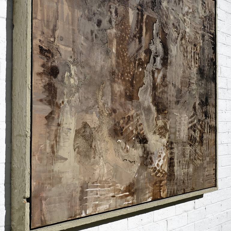 Original Abstract Expressionism Abstract Mixed Media by Visceral Home