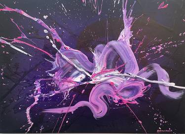 Original Abstract Paintings by ANDREW HASLER