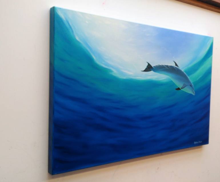Original Documentary Animal Painting by Andrew Hasler