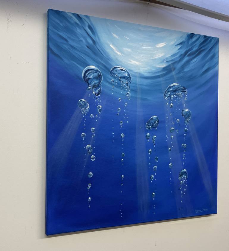 Original Modern Water Painting by ANDREW HASLER