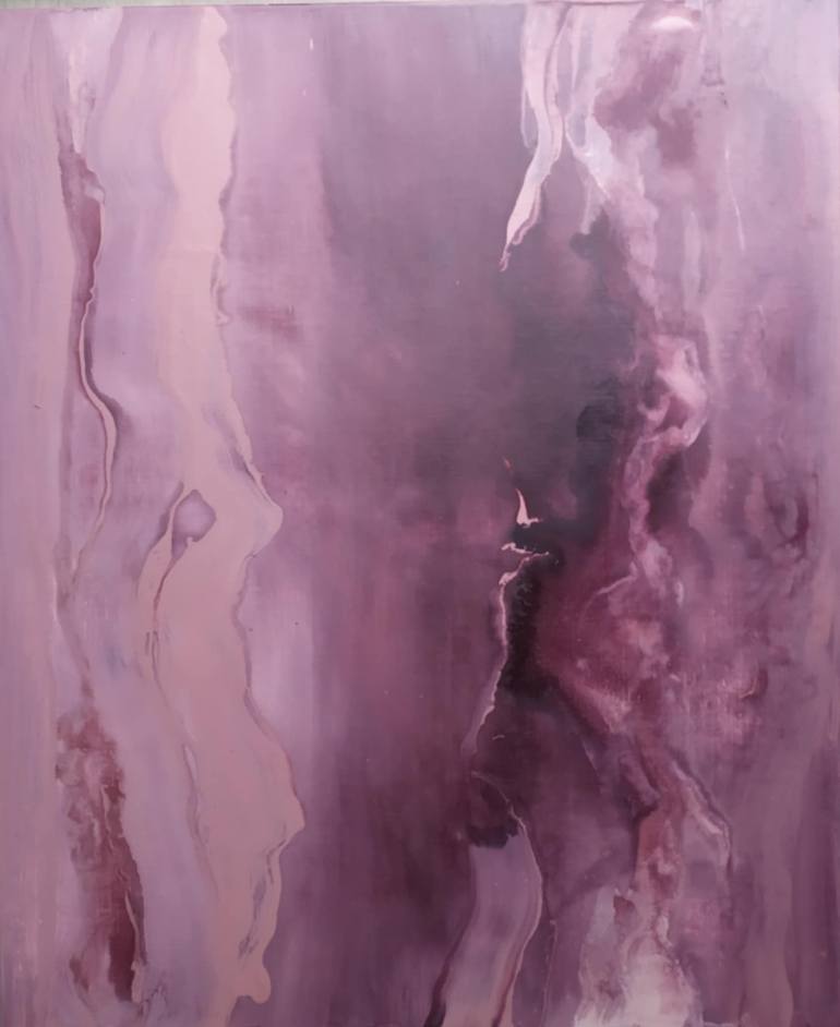 Original Abstract Painting by Ewa Nowak | Abstract Expressionism Art on Canvas | e c o r c e d e m a g n o l i a