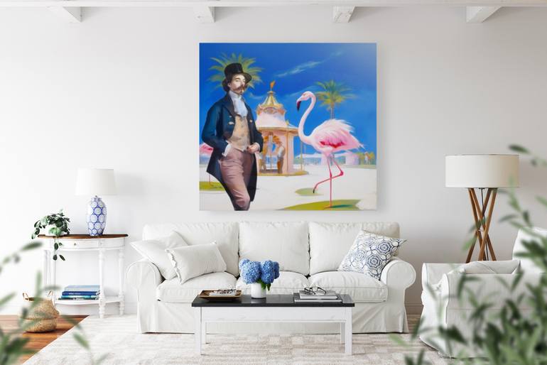 Original Realism Fantasy Painting by Grigory Clima