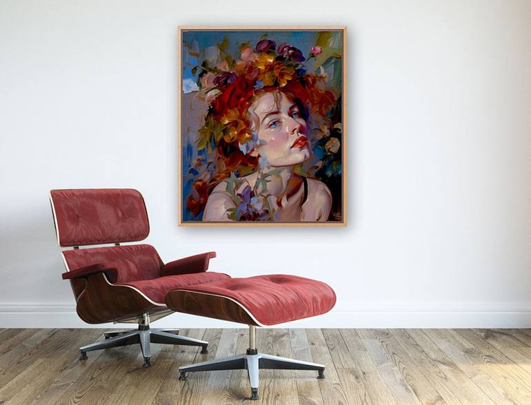 Original Women Painting by Grigory Clima