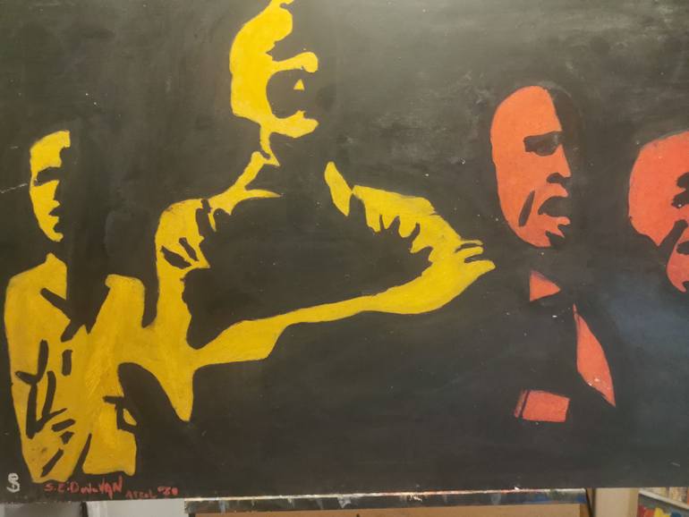 Original Contemporary Men Painting by Shaun Donovan