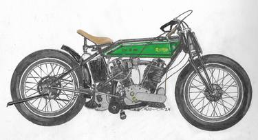 Original Illustration Transportation Drawing by Shaun Donovan