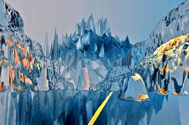 Original Abstract Fantasy Digital by Väino Valdmann