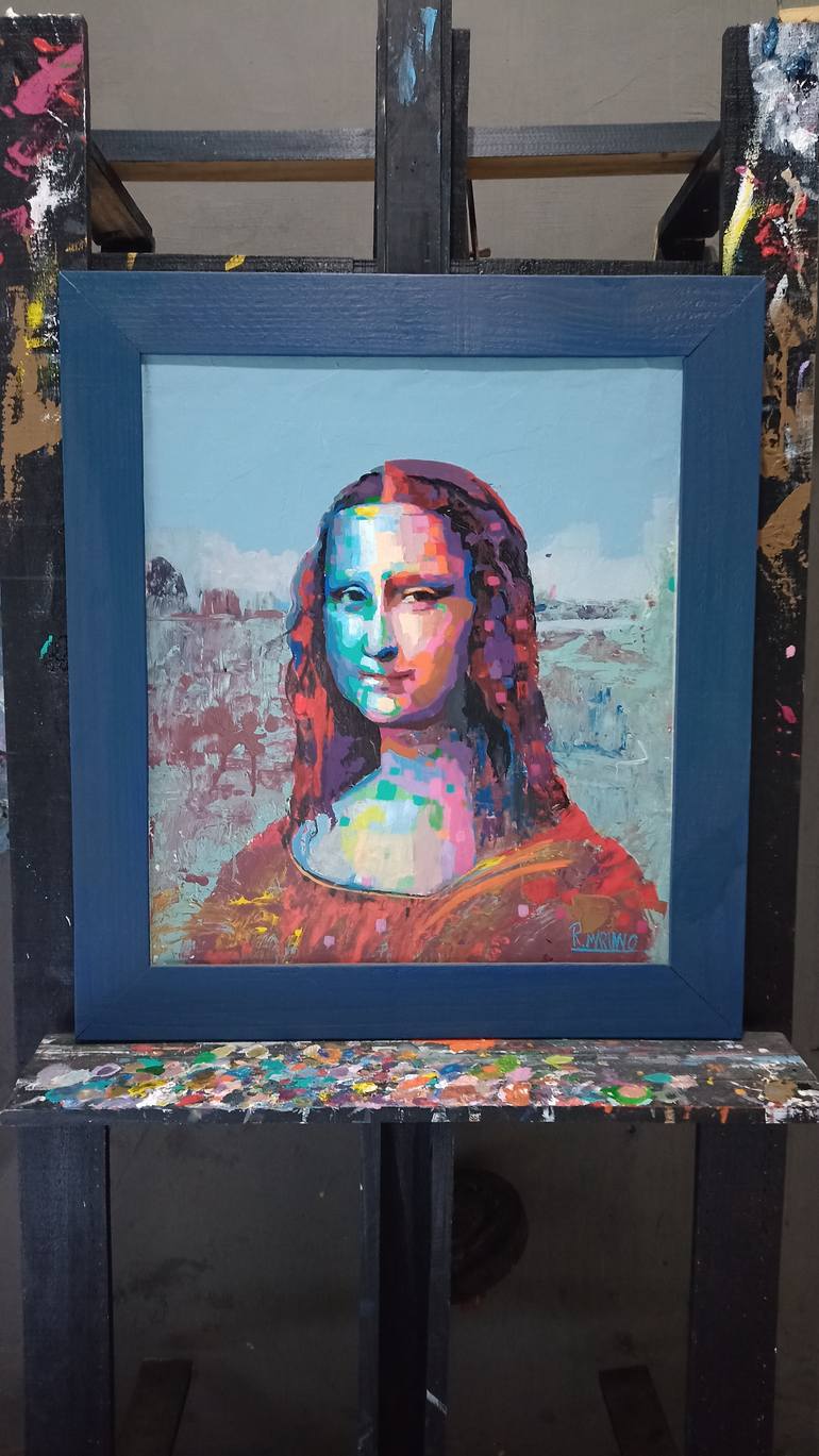 Original Portraiture People Painting by Rodrigo Mariano Da Silva Barbosa