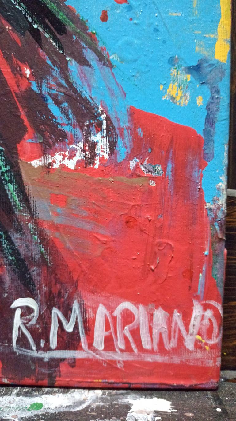 Original Abstract Painting by Rodrigo Mariano Da Silva Barbosa